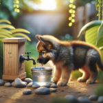 An image illustrating Cómo hidratar correctamente a tu Pastor Alemán