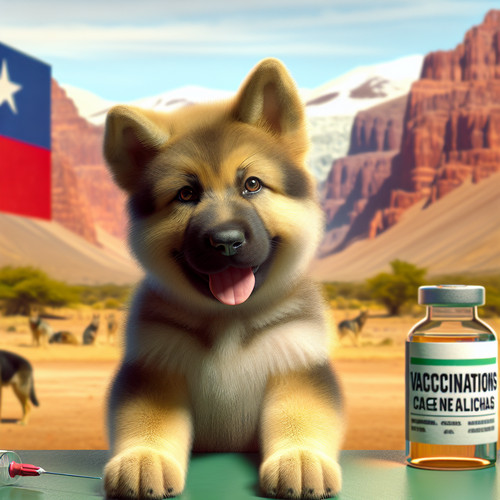 An image illustrating Qué vacunas necesita un Pastor Alemán cachorro en Chile