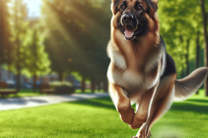 An image illustrating Cómo mantener el peso ideal de tu Pastor Alemán