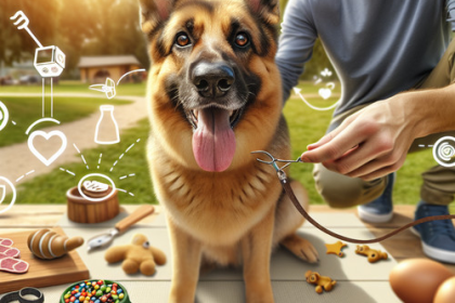 An image illustrating Cómo crear una rutina diaria para tu Pastor Alemán