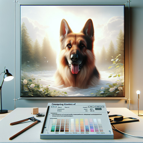 An image illustrating Qué hacer si tu Pastor Alemán sufre de estrés