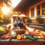 An image illustrating Cómo mejorar la digestión del Pastor Alemán con alimentos naturales