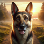 An image illustrating Qué hacer si tu Pastor Alemán se escapa de casa