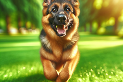 An image illustrating Qué vitaminas naturales ayudan al Pastor Alemán