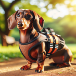 An image illustrating Qué arnés es mejor para un Dachshund con problemas de espalda