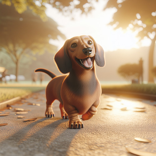 An image illustrating Rutina diaria ideal para un Dachshund feliz