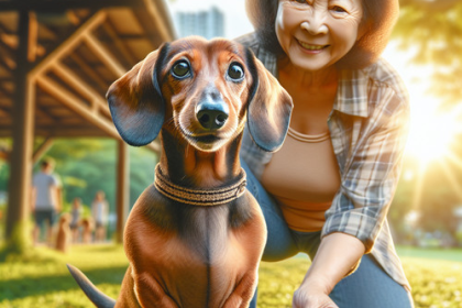 An image illustrating Cómo enseñar trucos simples a un Dachshund