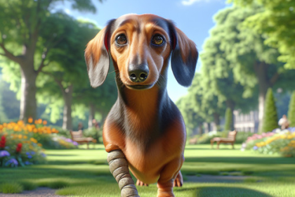 An image illustrating Qué hacer si tu Dachshund se queda cojo