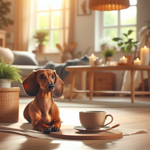 An image illustrating Qué hacer si tu Dachshund sufre ansiedad por separación