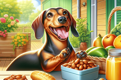 An image illustrating Mejores snacks naturales para Dachshund en Chile