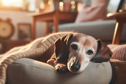 An image illustrating Dachshund senior cuidados para perros mayores
