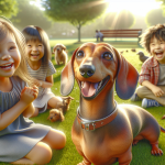 An image illustrating Dachshund y niños pequeños recomendaciones de convivencia