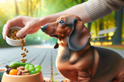 An image illustrating Consejos para alimentar a un Dachshund con sobrepeso