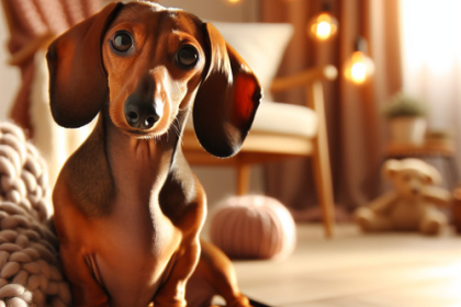 An image illustrating Qué hacer si tu Dachshund deja de ladrar repentinamente