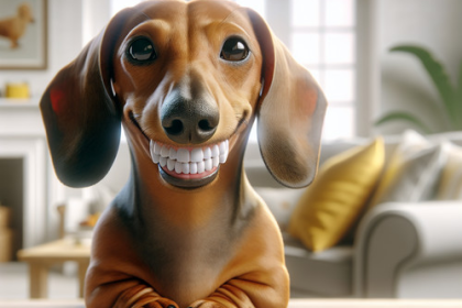 An image illustrating Cómo cuidar los dientes de tu Dachshund