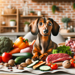 An image illustrating Qué alimentos naturales son buenos para un Dachshund