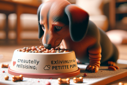 An image illustrating Qué hacer si tu Dachshund come muy rápido