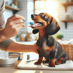 An image illustrating Cómo cepillar los dientes de un Dachshund paso a paso