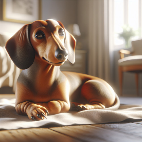 An image illustrating Cómo calmar a un Dachshund nervioso