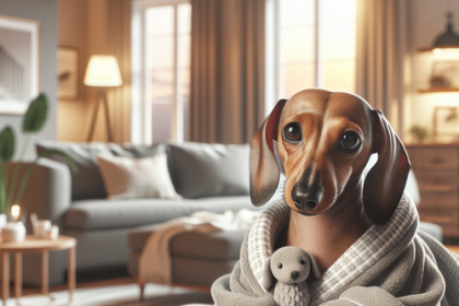 An image illustrating Cómo evitar accidentes en Dachshunds dentro del hogar