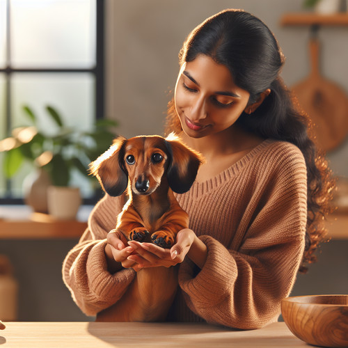 An image illustrating Qué hacer si tu Dachshund tiene tos persistente