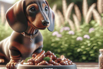 An image illustrating Cómo crear una dieta BARF balanceada para Dachshunds