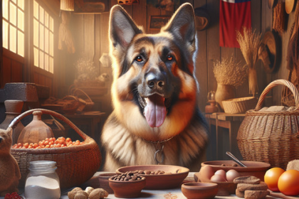 An image illustrating Cuánto cuesta mantener un Pastor Alemán al mes en Chile