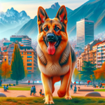 An image illustrating Ejercicio ideal diario para un Pastor Alemán en Santiago