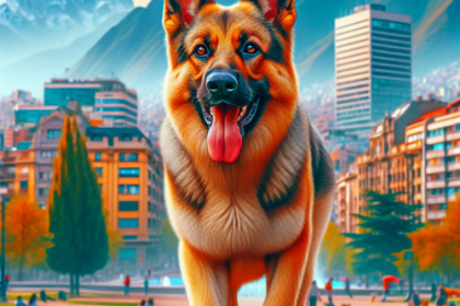 An image illustrating Ejercicio ideal diario para un Pastor Alemán en Santiago