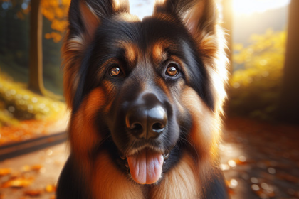 An image illustrating Alimentos naturales que benefician el pelaje del Pastor Alemán