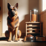 An image illustrating Qué hacer si tu Pastor Alemán no quiere comer