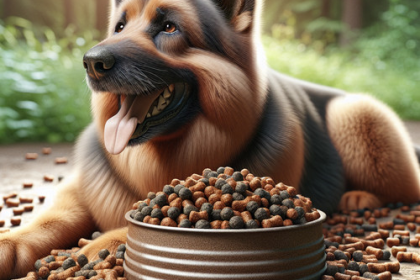 An image illustrating Mejores croquetas premium para Pastor Alemán en Chile