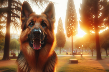 An image illustrating Cuánto vive un Pastor Alemán promedio en Chile