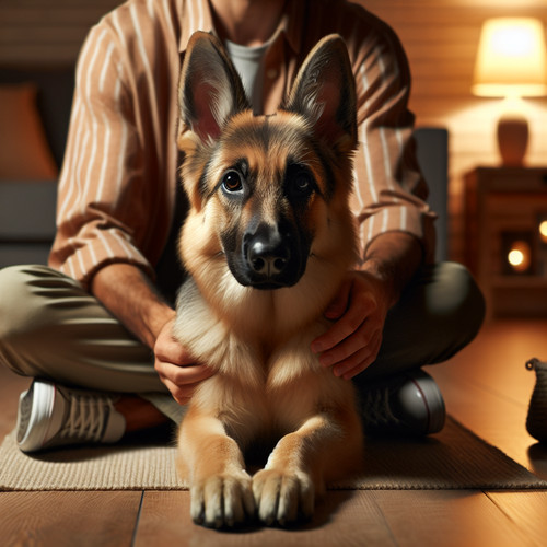 An image illustrating Cómo evitar que tu Pastor Alemán ladre demasiado