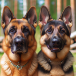 An image illustrating Diferencias entre Pastor Alemán de trabajo y de compañía