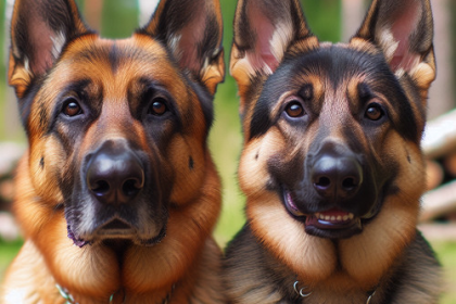 An image illustrating Diferencias entre Pastor Alemán de trabajo y de compañía