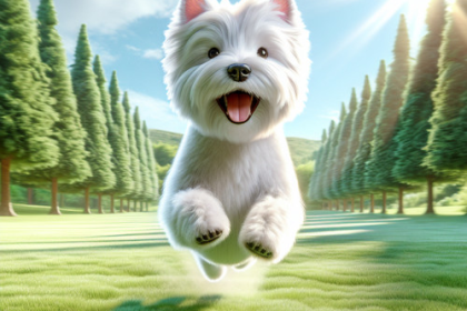 An image illustrating Cuánto ejercicio necesita un Westie al día