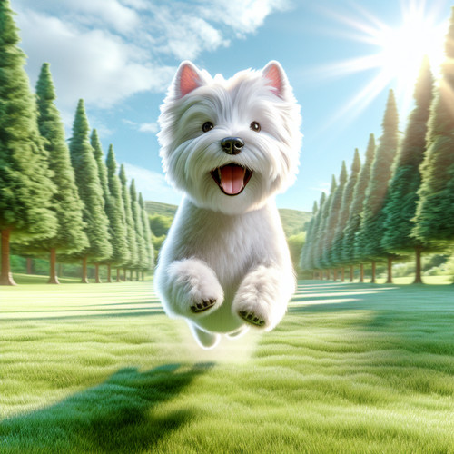 An image illustrating Cuánto ejercicio necesita un Westie al día