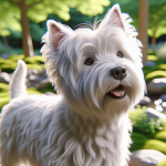 An image illustrating Cómo mantener el pelaje blanco perfecto de tu Westie