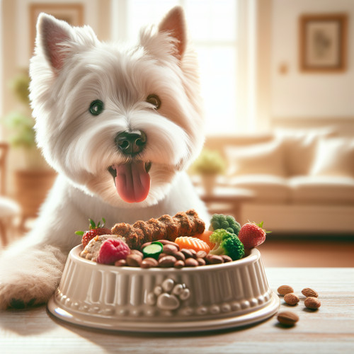 An image illustrating Guía definitiva de alimentación para Westies