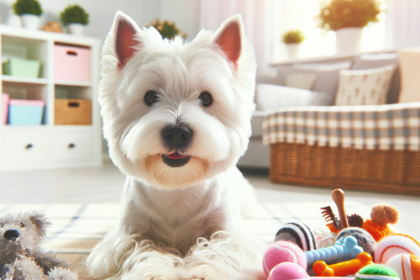 An image illustrating Cuánto cuesta mantener un Westie al mes