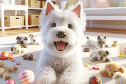 An image illustrating Cuánto cuesta mantener un Westie al mes