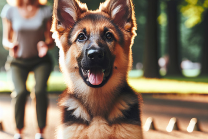 An image illustrating Cómo enseñar comandos avanzados a tu Pastor Alemán