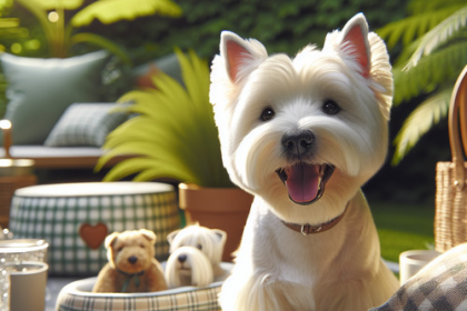 An image illustrating Cuánto cuesta mantener un Westie al mes