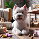 An image illustrating Cuánto cuesta mantener un Westie al mes