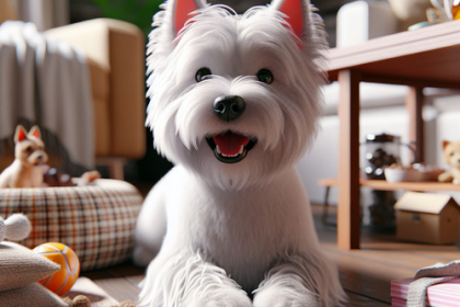 An image illustrating Cuánto cuesta mantener un Westie al mes