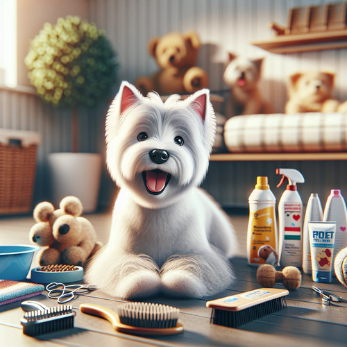 An image illustrating Cuánto cuesta mantener un Westie al mes