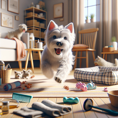 An image illustrating Cuánto cuesta mantener un Westie al mes