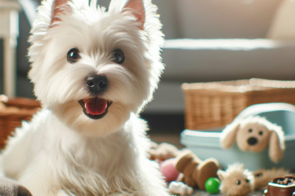 An image illustrating Cuánto cuesta mantener un Westie al mes