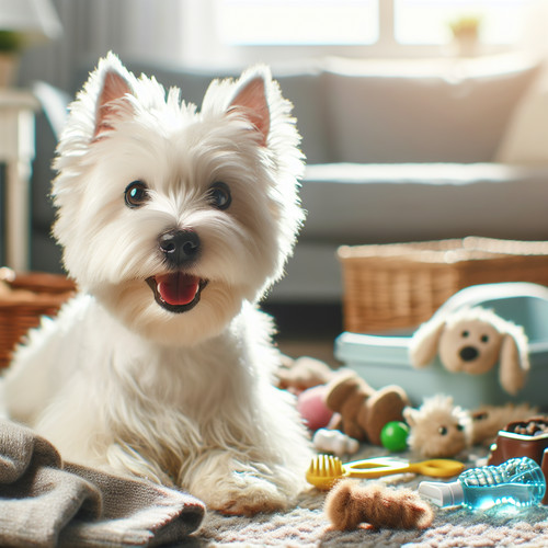 An image illustrating Cuánto cuesta mantener un Westie al mes